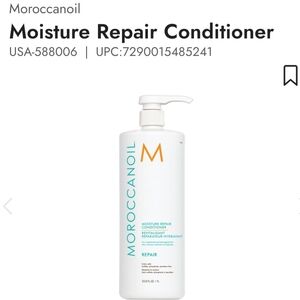 Moroccanoil Moisture Repair Conditioner - White and Blue